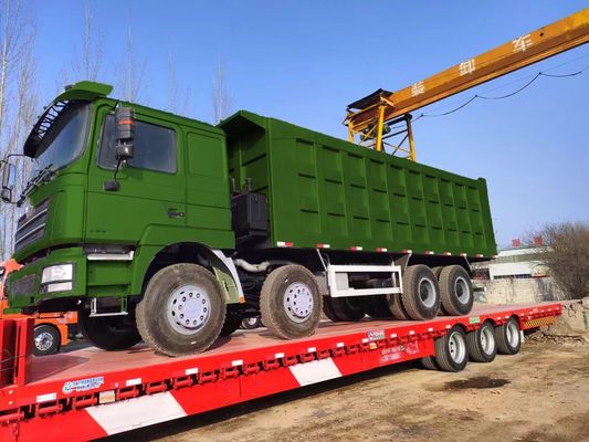 Transmissão manual Shacman 8X4 12 rodas HOWO Usado 50ton 60ton camião pesado