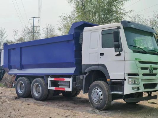 6×4 roda motriz HOWO Peso pesado 380HP 400HP 430HP 10 rodas camião de descarga carregamento