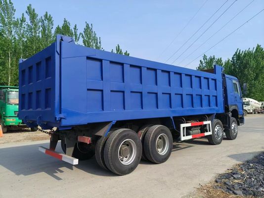 6×4 roda motriz HOWO Dump Truck 440HP e 12 pneus para capacidade de carga pesada