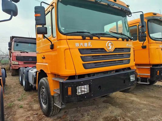 Shacman 6X4 caminhão-trator com pneu radial design e 50 toneladas de carga usados caminhão-trator