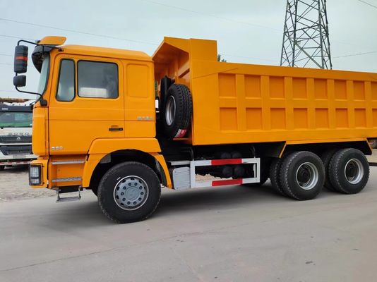 Shacman Orange F3000 Dump Truck com 10 rodas e 6-8L de capacidade do motor