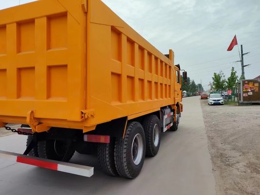 Shacman Orange F3000 Dump Truck com 10 rodas e 6-8L de capacidade do motor