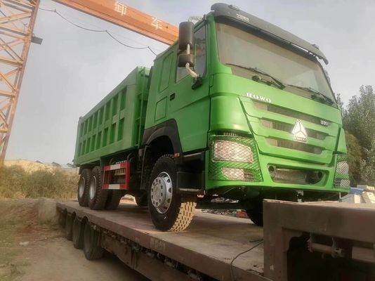 1 ano Serviço pós-venda Sinotruk HOWO 6X4 camião de descarga para equipamentos de construção