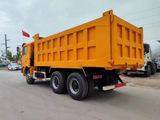Shacman Orange F3000 Dump Truck com 10 rodas e 6-8L de capacidade do motor