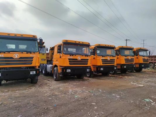 Potência 351-450hp Usado Shacman F30006X4 caminhão-trator para cabeça de semi-reboque pesado
