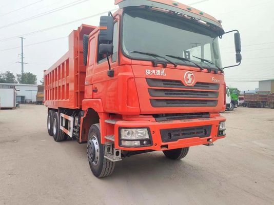 6*4 F3000 Transmissão manual de alta capacidade de carga Red Shacman camião de descarga para tarefa pesada