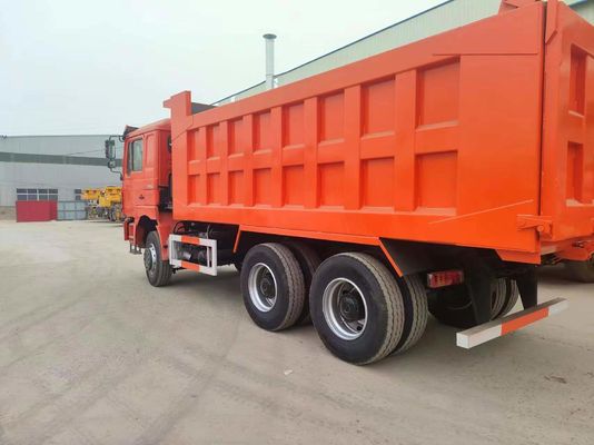 6*4 F3000 Transmissão manual de alta capacidade de carga Red Shacman camião de descarga para tarefa pesada