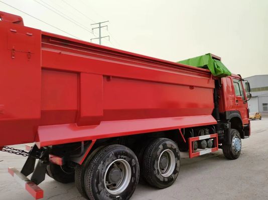 Certificado DOT HOWO 6*4 Caminhão de despejo de 5 toneladas 8 toneladas 10 toneladas Capacidade para camiões de descarga de construção