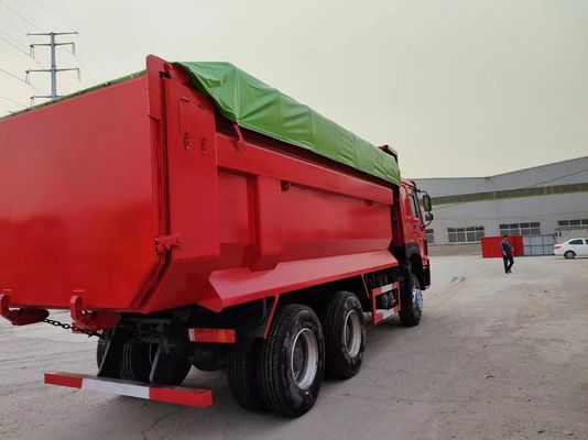 Certificado DOT HOWO 6*4 Caminhão de despejo de 5 toneladas 8 toneladas 10 toneladas Capacidade para camiões de descarga de construção