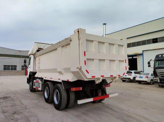 Capacidade de motor de 6 a 8 litros Branco HOWO 6*4 Construção de camiões para materiais de construção