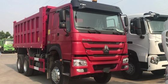 Transmissão manual Sinotruck HOWO 40 Ton 6X4 10 Wheel Dump Truck para desempenho