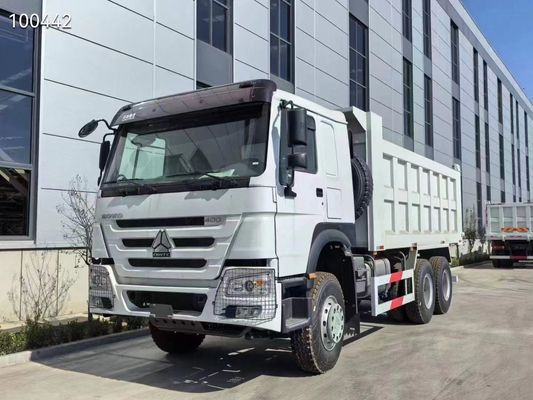 18 metros cúbicos de capacidade usado HOWO 6X4 camião de descarga pesado com transmissão manual