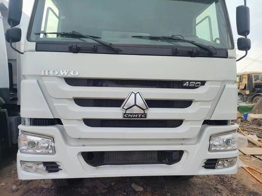 8×4 rodas motrizes caminhão de desvio HOWO E7 caminhão de descarga com transmissão manual