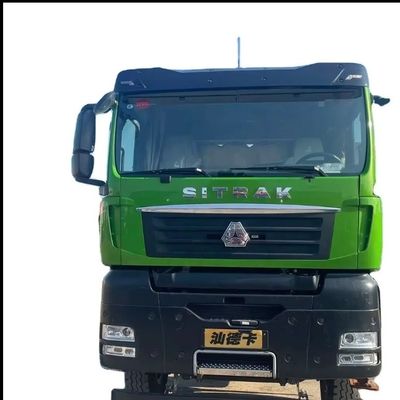 SITRACK Tractor Truck Head 6*4 480HP 500HP EUR 5 10wheel 10 16 Heavy Truck Manual de três eixos