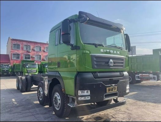SITRACK Tractor Truck Head 6*4 480HP 500HP EUR 5 10wheel 10 16 Heavy Truck Manual de três eixos
