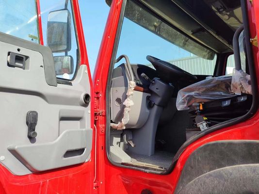 371HP HOWO 6*4 Caminhão de descarga de construção Caminhão de despejo Caminhão vermelho Caminhão de transporte com ≤5 lugares