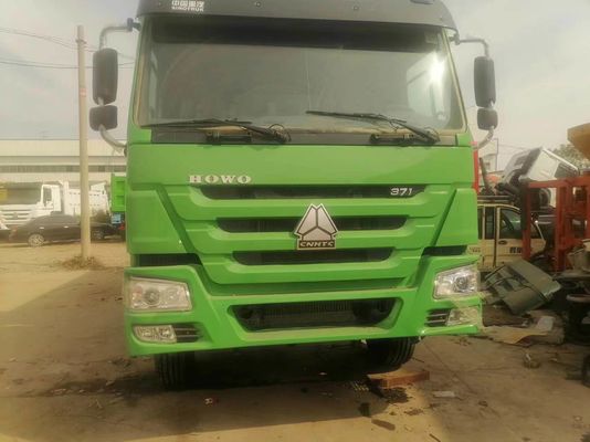 Transmissão manual Tipo 12.00r20 Pneus de segunda mão Sinotruck HOWO 6*4 Dump Truck 10 pneus