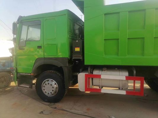 Transmissão manual Tipo 12.00r20 Pneus de segunda mão Sinotruck HOWO 6*4 Dump Truck 10 pneus