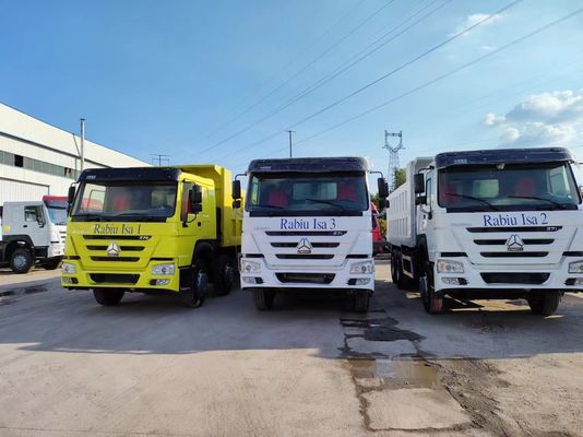 ECE Certified Front Lifting Style HOWO 6*4 camião de descarga camião de despejo 351-450hp