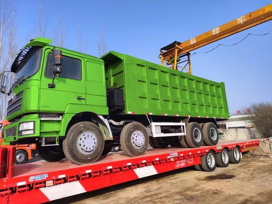 8X4 371HP Shacman Dump Truck com roda motriz 8×4
