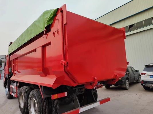 Sinotruck usado de 351-450 hp HOWO 6*4 camião de descarga com pneu radial