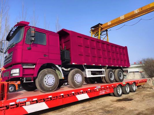 Capacidade de motor de 6 a 8 litros F3000 6 * 4 340HP Caminhão de descarga de 10 rodas F3000 8X4 Shacman Caminhão tractor