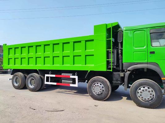 Caminhão Sinotruck usado HOWO 6*4 Caminhão de descarga verde Caminhão de grande carga pesada Capacidade de motor 6-8L