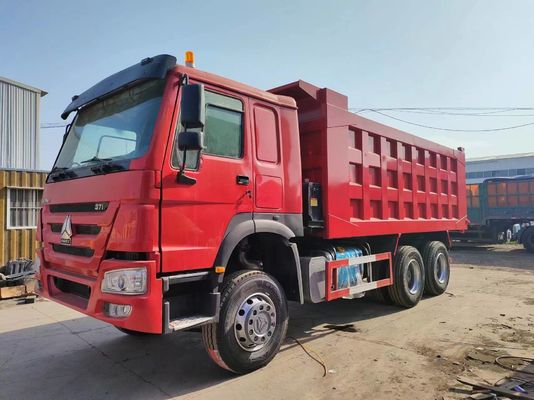 Sinotruck HOWO 6*4 camião de descarga em 371HP HC16 duplo eixo traseiro estilo de elevação frontal