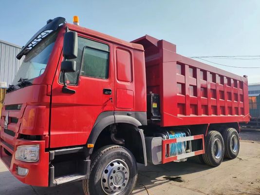 Sinotruck HOWO 6*4 camião de descarga em 371HP HC16 duplo eixo traseiro estilo de elevação frontal