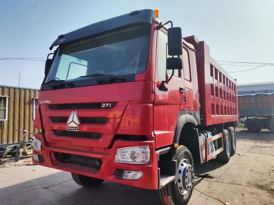 Sinotruck HOWO 6*4 camião de descarga em 371HP HC16 duplo eixo traseiro estilo de elevação frontal