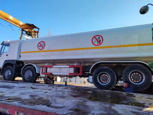 Caminhão-tanque de combustível de capacidade de motor de 8 litros para transporte de gás diesel
