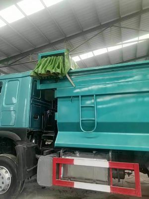 351-450hp Transmissão manual Sinotruck HOWO 6*4 Caminhão de descarga com caixa de embalagem tipo U