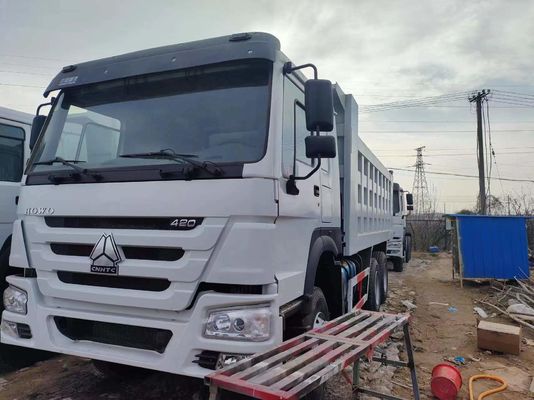 Caminhão de descarga pesado de alta capacidade HOWO 6X4 com 18 metros cúbicos e 351-450 cv