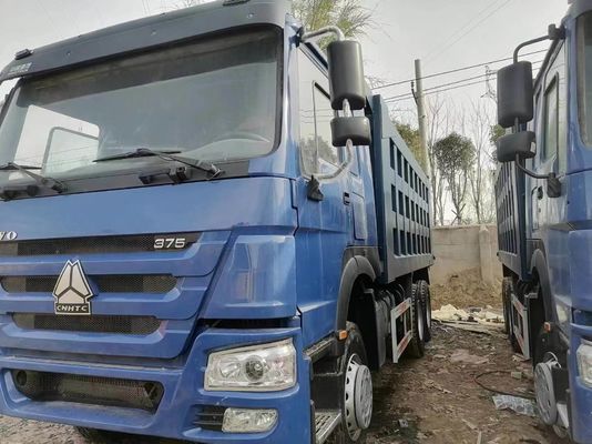 Caminhão usado HOWO 6*4 Caminhão de segunda mão Caminhão Sinotruck de cores diferentes