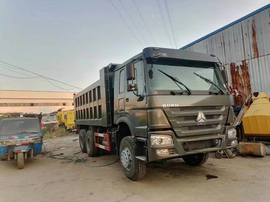 Desenho de pneus radiais Sinotruk HOWO 6*4 camião de descarga para transporte de carga pesada e ≤5 lugares