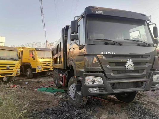 Desenho de pneus radiais Sinotruk HOWO 6*4 camião de descarga para transporte de carga pesada e ≤5 lugares