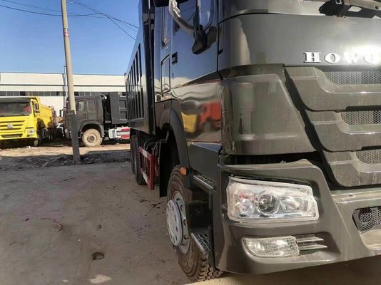 Desenho de pneus radiais Sinotruk HOWO 6*4 camião de descarga para transporte de carga pesada e ≤5 lugares