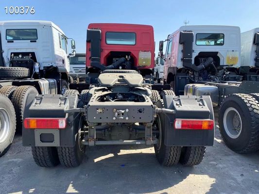 Desenho de pneu sem tubo Caminhão Sinotruk HOWO 6*4 Caminhão tractor em boas condições