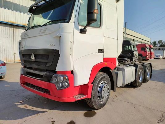 Sinotruk Howoa7 Tractor Truck Head com motor Weichai 6800x2500x3500mm e eficiência