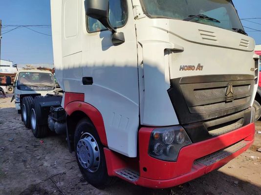 Sinotruk Howoa7 Tractor Truck Head com motor Weichai 6800x2500x3500mm e eficiência