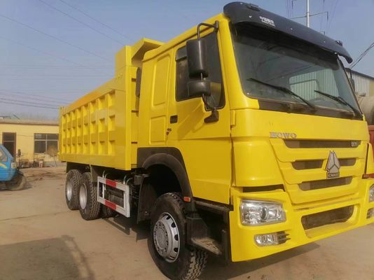 HOWO Sinotruk 460HP camiões de descarga Carro de gasolina usado camião de bom combustível 6-8L capacidade do motor
