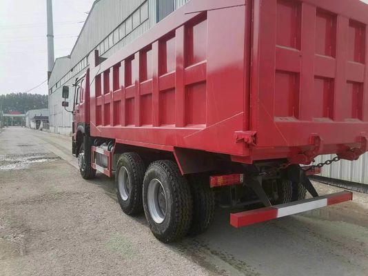 6×4 Tração HOWO caminhão 10 Wheeler Sinotruk 371HP Tipper Truck Rhd com acessível