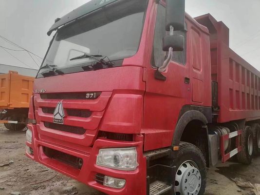 Sinotruk HOWO 6X4 camião 371HP 10 rodas camiões de descarga usados com capacidade de motor de 6-8L