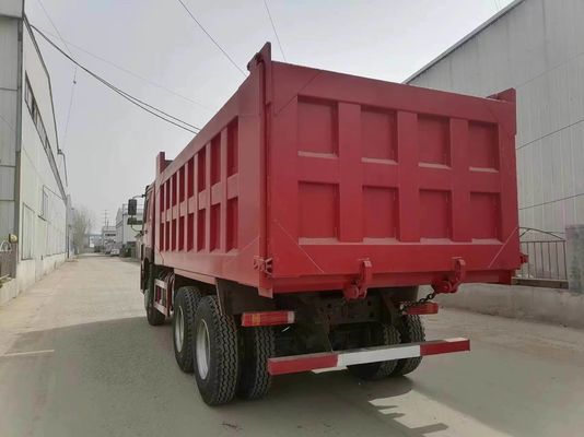 Sinotruk HOWO 6X4 camião 371HP 10 rodas camiões de descarga usados com capacidade de motor de 6-8L