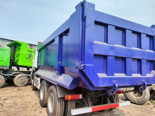 6X4 HOWO 400HP 12 Rodas U-Basket Tipper Dumper Tipping Truck com capacidade de motor de 6-8L