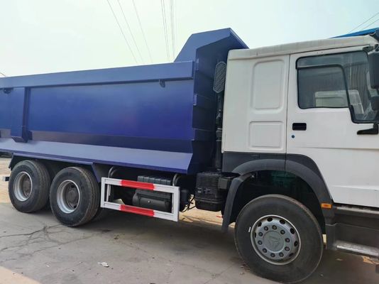 6X4 375HP U-Share segunda mão HOWO Dump Truck Motor Capacidade 6-8L potência 351-450hp