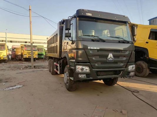 Sinotruk HOWO de segunda mão 6*4 caminhão de 10 rodas tamanho 8500*2496*3450 mm Euro 3/4/5