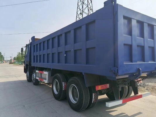 HOWO 8*4 30 metros cúbicos 12 rodas de mineração de descarga de descarga de descarga de descarga de descarga de descarga de carga com capacidade de motor de 6-8L