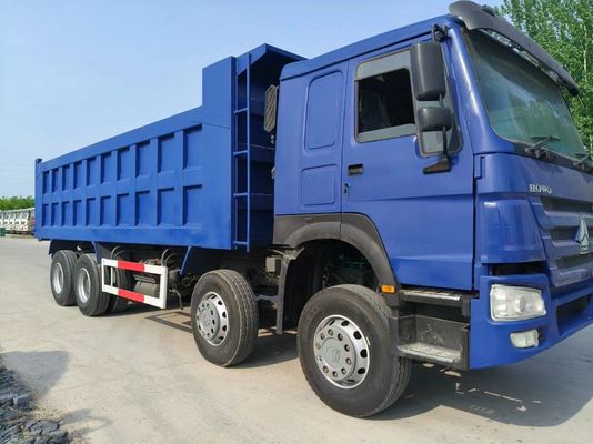 12 Camiões de reboque de pneus 8X4 Utilizado HOWO Camião de descarga com certificação GCC