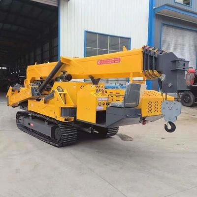 Certificação CE 8t Mini Crawler Spider Crane para levantar em lojas de materiais de construção